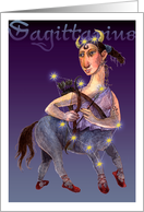 The Alchymical Zoodiac Series: Sagittarius card