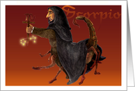 The Alchymical Zoodiac Series: Scorpio card