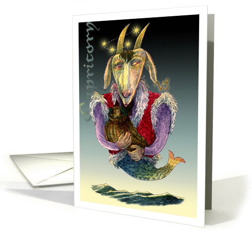 The Alchymical Zoodiac: Capricorn card (1406022)