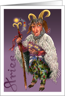 The Alchymical Zoodiac Series: Aries card