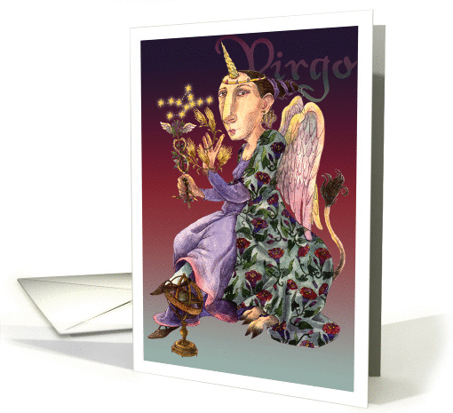 The Alchymical Zoodiac Series: Virgo card (1407296)