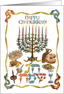Happy Chanukkah! card