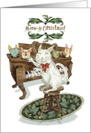 Wishing You A Meow-y Christmas! card