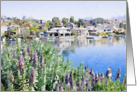 Lake Mission Viejo Watercolor Blank card