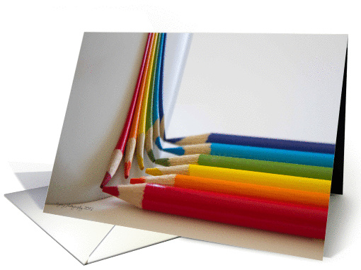 Rainbow Colors card (1067127)