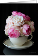 Roses in a Teacup card