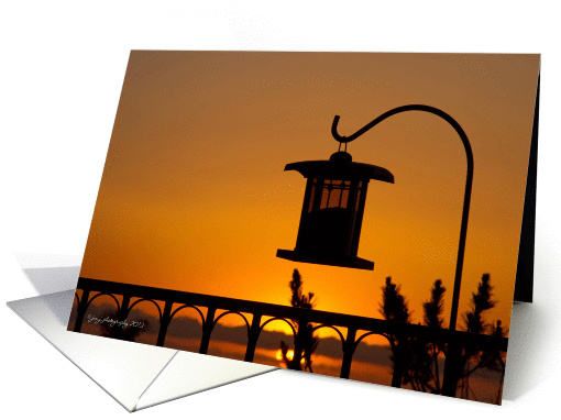 Sunset Silhouette card (1101068)