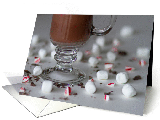 Peppermint Hot Chocolate card (1214576)