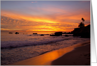 Dana Point Sunset card