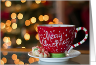 Holiday Cup of Cheer - Blank Inside card