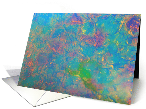 Opal Closeup Any Occasion Blank card (1448058)