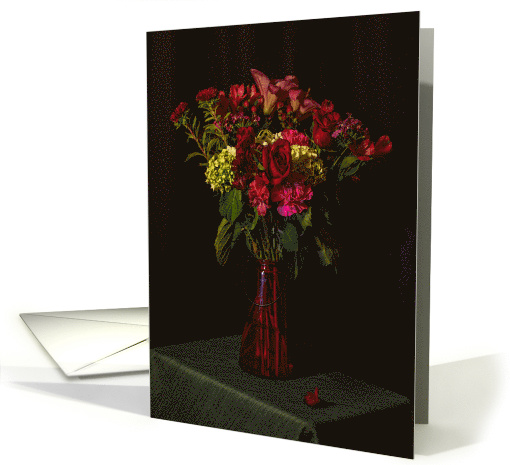 Bouquet of Flowers like a 19th Century Painting Blank Any... (1488002)