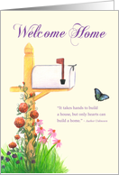 Welcome Home - Congratulations on Your New Home card