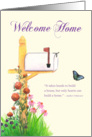 Welcome Home - Congratulations on Your New Home card