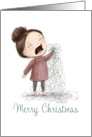 Merry Christmas Tangled Lights Humor card