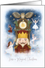 Have a Magical Christmas Nutcracker Painting card
