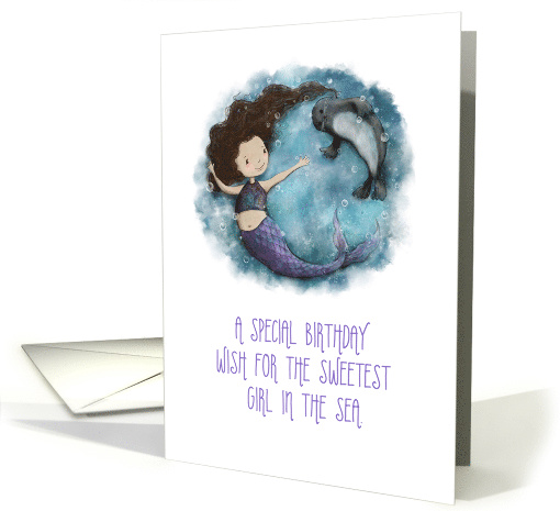 Special Birthday Wish for Sweetest Girl in the Sea,... (1618590)