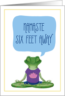 Namaste Six Feet...