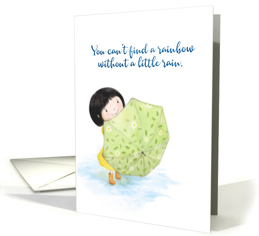 You Can't Find a Rainbow without Rain, Miss You card (1620614)