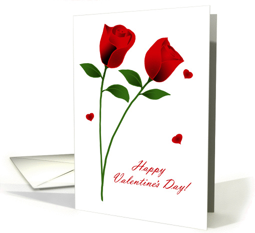 Roses and Hearts card (1019959)