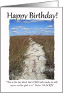 Happy Birthday Path - Christian card