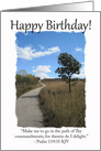 Happy Birthday Path - Christian card