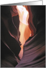Antelope Canyon, Blank, Abstract card