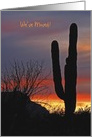 We’ve Moved to Arizona, Personalize card