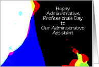 Administrative Professionals Day, Administrative Assistant, Abstract card