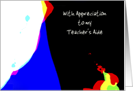 Teacher Appreciation...