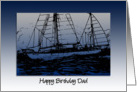 Nautical Blues, Happy Birthday Day to Dad card