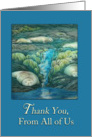 Thank You, From All of Us Card (Fully Customizable) card