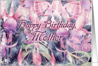 Lacy Fuschias for Mom on her Birthday card