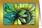 Sunflower Blank Card