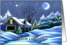 Home For the Holidays Season’s Greetings card