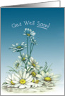 Get Well Soon Daisies card