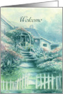 Garden Cottage Welcome to the Neighborhood card