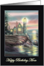 Happy Birthday Sanctuary Lighthouse for Mom card