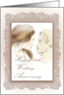 Ornate Vintage Our Love is Forever 34th Wedding Anniversary Card