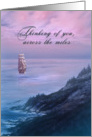 Thinking of You Across the Miles, Ship at Sea Card