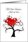 Valentine Heart Tree to our Future Son-in-law card