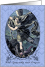 Sympathy and Prayers Michael the Archangel Religious card