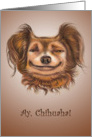 Gizmo Adoration, Ay, Chihuahua, I Love You! card