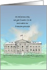 Veterans Day Thanksgiving White House card