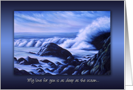 My Love For You Is As Deep As The Ocean card