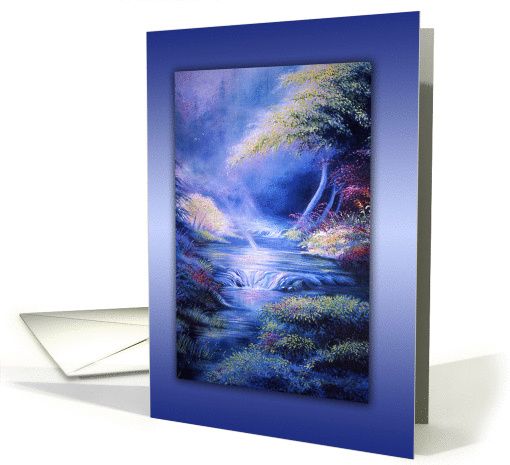 Peaceful Place Blank Note card (1068557)