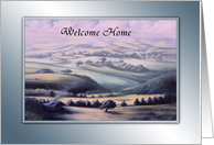 Welcome Home, Nostagic Green Valley Card