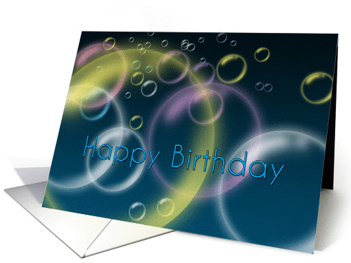 He Works So Hard, Take a Break Bubbles for Him Birthday card (1136034)