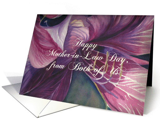 Happy Mother-in-Law Day Bauhinia from Both of Us card (1176156)