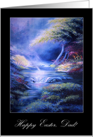 Faithstream Peaceful Waters Happy Easter to Dad card